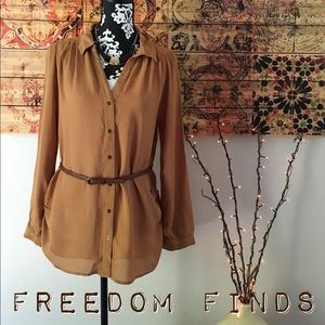 *Trade* Love 21 Belted Blouse